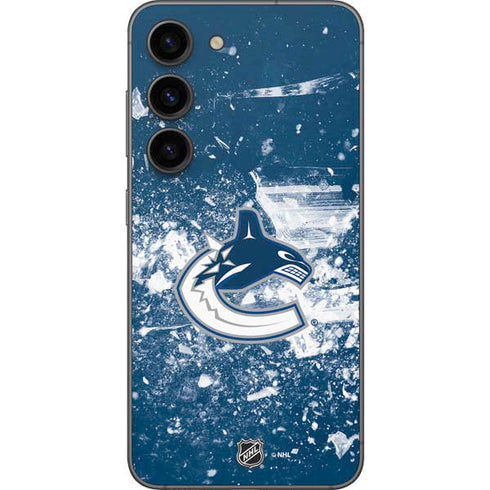 NHL Vancouver Canucks Frozen Galaxy S23 Skin