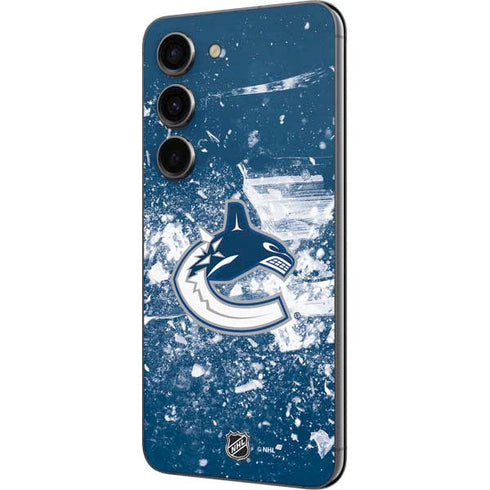 NHL Vancouver Canucks Frozen Galaxy S23 Skin