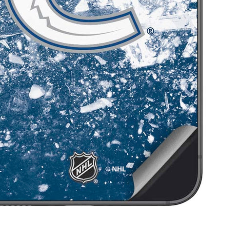 NHL Vancouver Canucks Frozen Galaxy S23 Skin