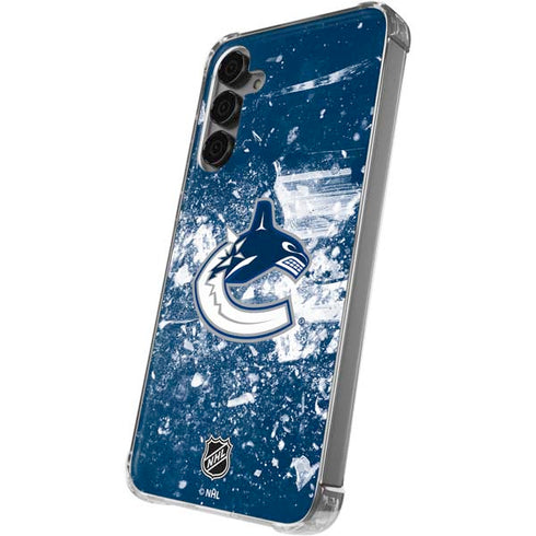 NHL Vancouver Canucks Frozen Galaxy S24 Plus Clear Case