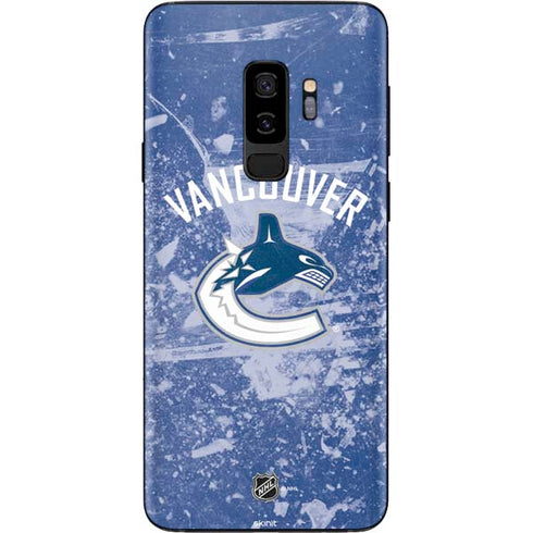 NHL Vancouver Canucks Frozen Galaxy S9 Plus Skin