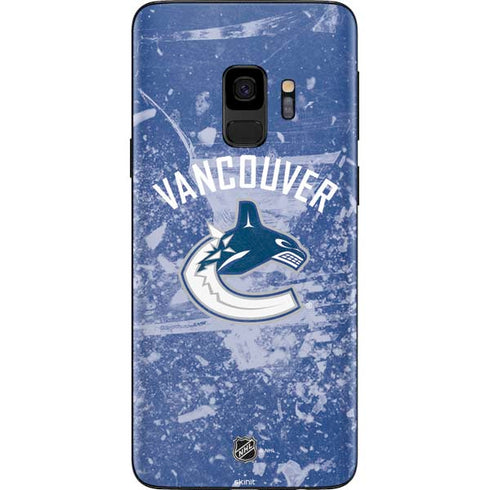 NHL Vancouver Canucks Frozen Galaxy S9 Skin