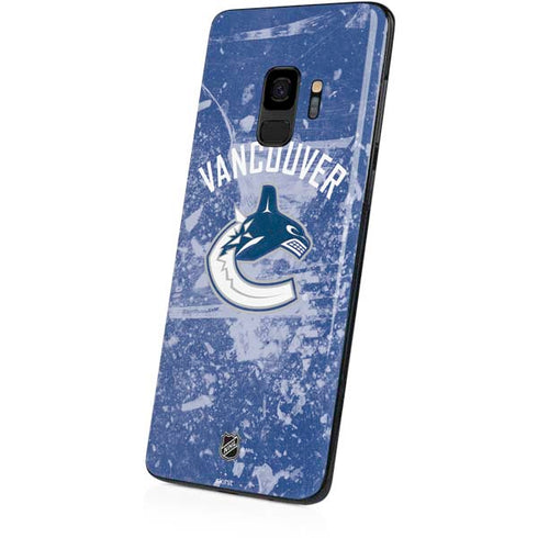 NHL Vancouver Canucks Frozen Galaxy S9 Skin