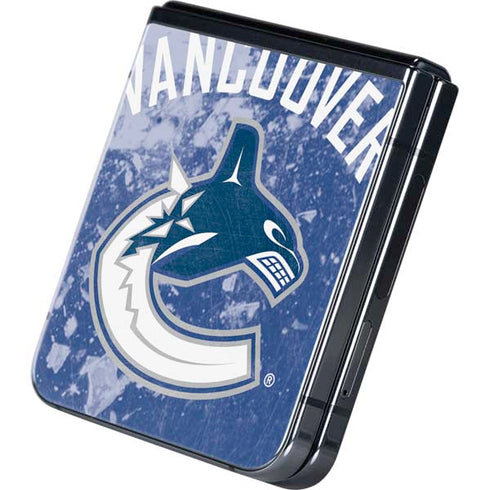 NHL Vancouver Canucks Frozen Galaxy Z Flip5 5G Skin