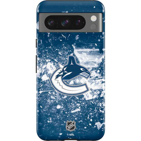 NHL Vancouver Canucks Frozen Google Pixel 8 Pro Impact Case
