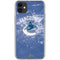 NHL Vancouver Canucks Frozen iPhone 11 Clear Case