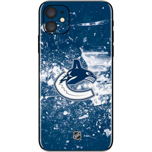 NHL Vancouver Canucks Frozen iPhone 11 Skin