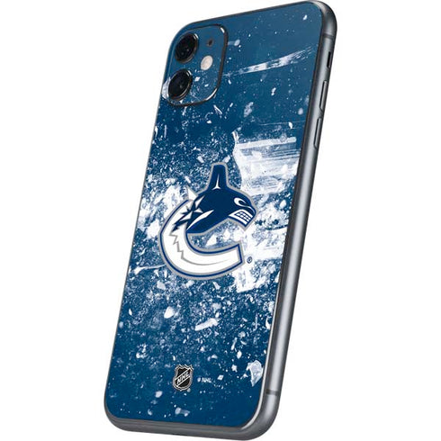 NHL Vancouver Canucks Frozen iPhone 11 Skin