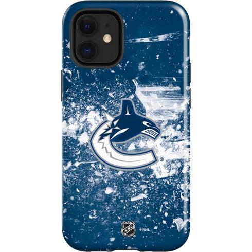 NHL Vancouver Canucks Frozen iPhone 12 Mini Impact Case
