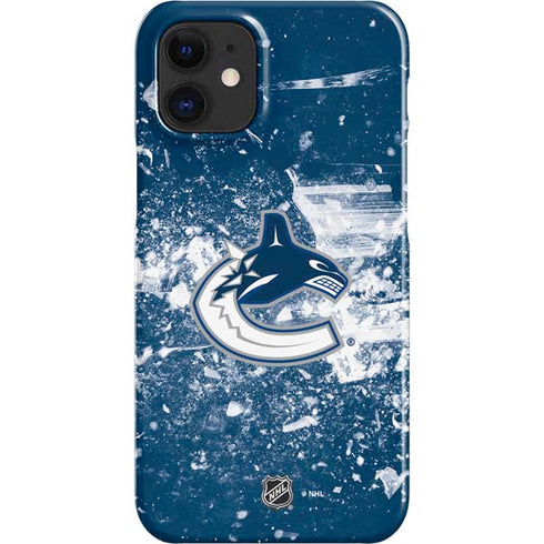 NHL Vancouver Canucks Frozen iPhone 12 Mini Lite Case