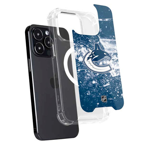 NHL Vancouver Canucks Frozen iPhone 13 Pro Max MagSafe Case