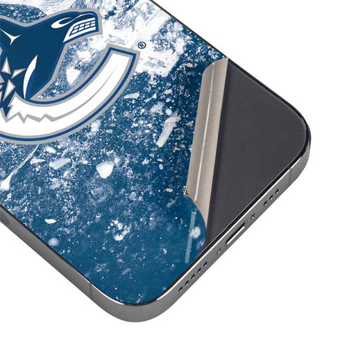 NHL Vancouver Canucks Frozen iPhone 13 Pro Max Skin