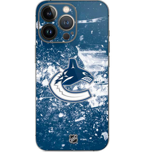 NHL Vancouver Canucks Frozen iPhone 13 Pro Skin