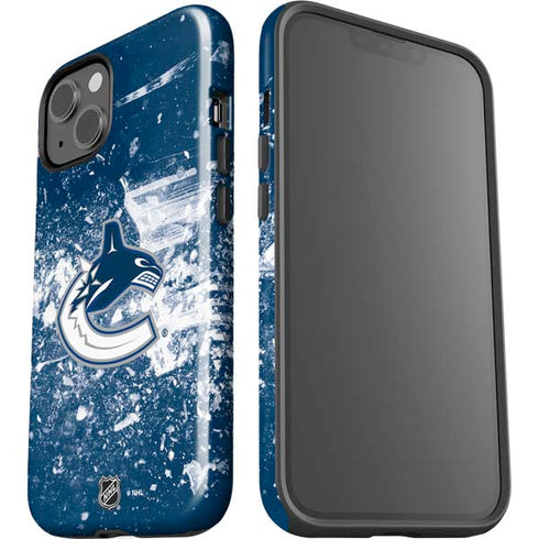 NHL Vancouver Canucks Frozen iPhone 15 Plus Impact Case