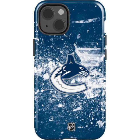 NHL Vancouver Canucks Frozen iPhone 14 Impact Case