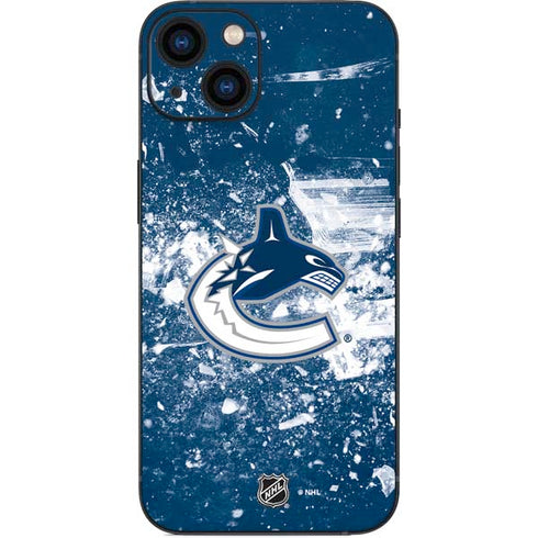 NHL Vancouver Canucks Frozen iPhone 15 Plus Skin