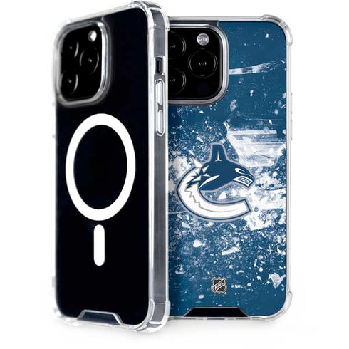 NHL Vancouver Canucks Frozen iPhone 15 Pro Max MagSafe Case