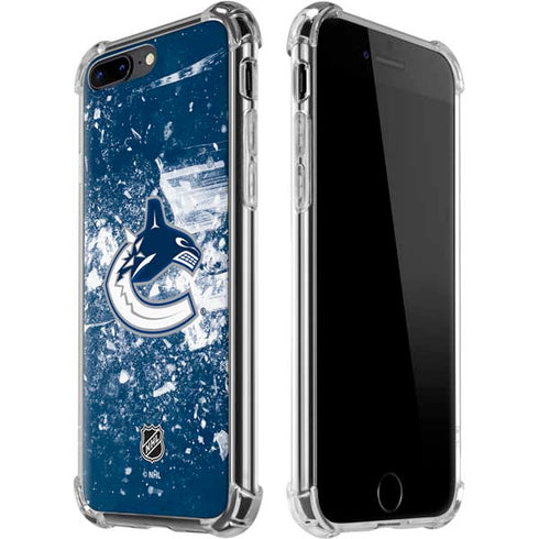 NHL Vancouver Canucks Frozen iPhone 7/8 Plus Clear Case