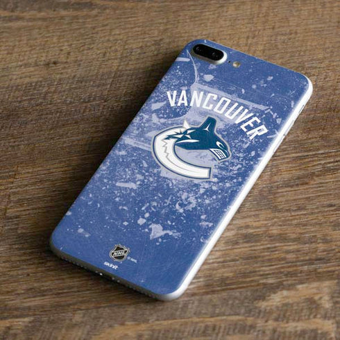 NHL Vancouver Canucks Frozen iPhone 8 Plus Skin
