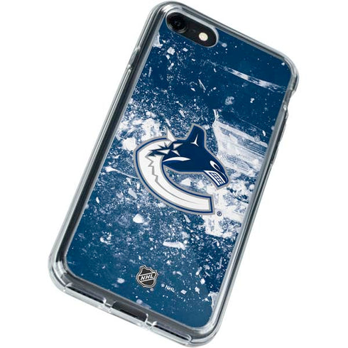 NHL Vancouver Canucks Frozen iPhone SE (2nd & 3rd Gen) Clear Case