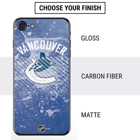 NHL Vancouver Canucks Frozen iPhone SE (2nd & 3rd Gen) Skin