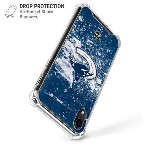 NHL Vancouver Canucks Frozen iPhone XR Clear Case