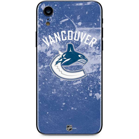 NHL Vancouver Canucks Frozen iPhone XR Skin