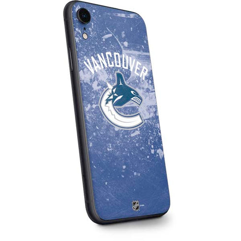 NHL Vancouver Canucks Frozen iPhone XR Skin