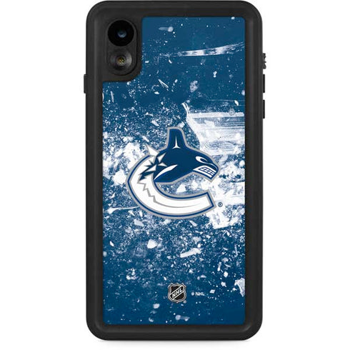 NHL Vancouver Canucks Frozen iPhone XR Waterproof Case