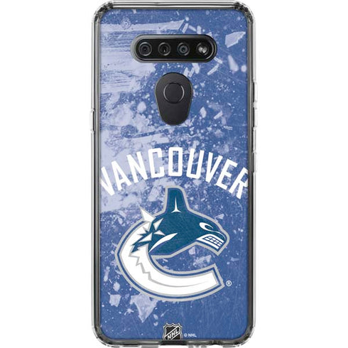 NHL Vancouver Canucks Frozen LG K51/Q51 Clear Case