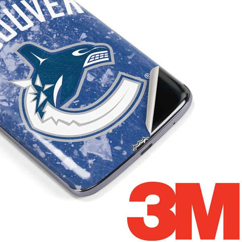 NHL Vancouver Canucks Frozen Moto E5 Plus Skin