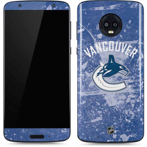 NHL Vancouver Canucks Frozen Moto G6 Skin