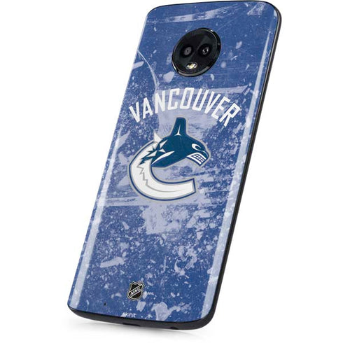 NHL Vancouver Canucks Frozen Moto G6 Skin