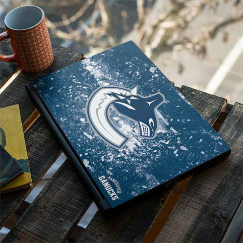 NHL Vancouver Canucks Frozen MSI GS65 Stealth Laptop Skin