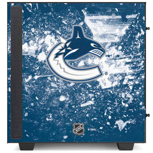 NHL Vancouver Canucks Frozen NZXT H510 Compact ATX Mid-Tower Case Skin