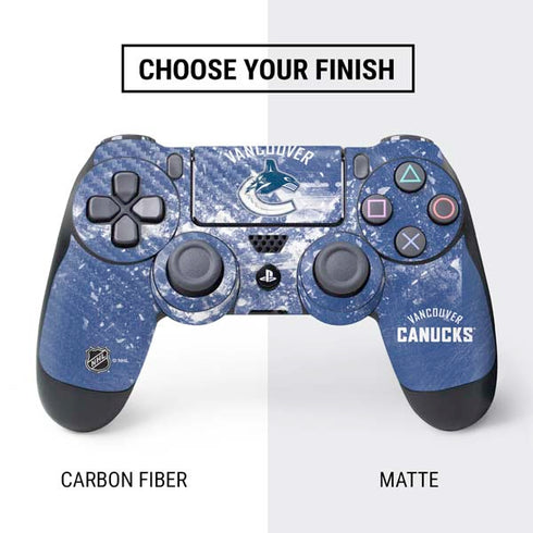 NHL Vancouver Canucks Frozen PS4 Controller Skin