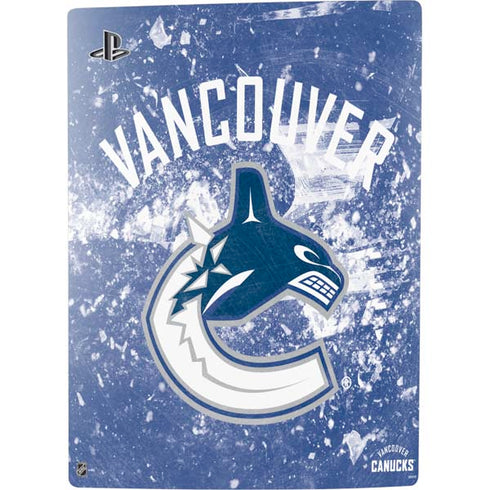 NHL Vancouver Canucks Frozen PS5 Bundle Skin