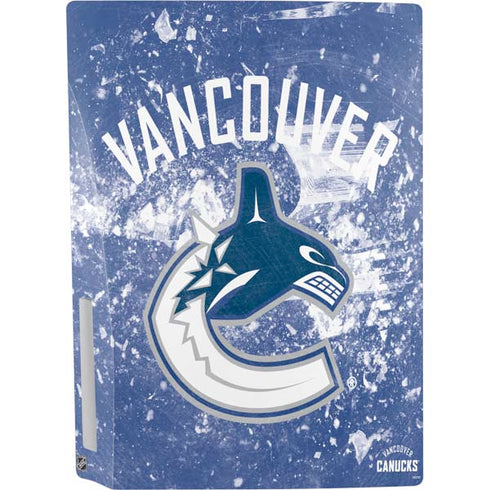 NHL Vancouver Canucks Frozen PS5 Bundle Skin