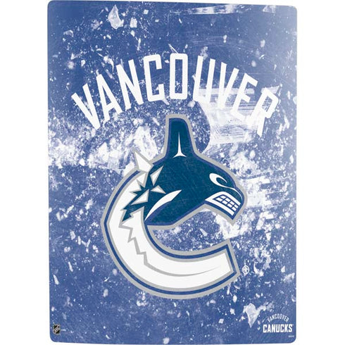 NHL Vancouver Canucks Frozen PS5 Digital Edition Bundle Skin