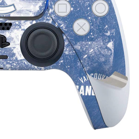 NHL Vancouver Canucks Frozen PS5 Controller Skin