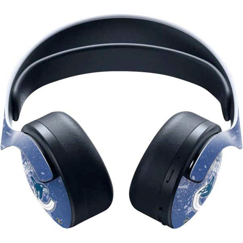 NHL Vancouver Canucks Frozen PULSE 3D Wireless Headset for PS5 Skin