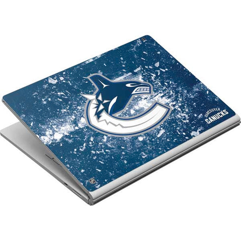 NHL Vancouver Canucks Frozen Surface Book Skin