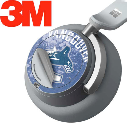 NHL Vancouver Canucks Frozen Surface Headphones Skin