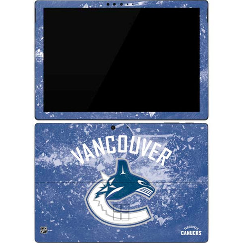NHL Vancouver Canucks Frozen Surface Pro 7 Skin