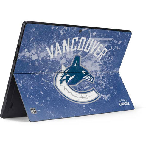 NHL Vancouver Canucks Frozen Surface Pro 7 Skin