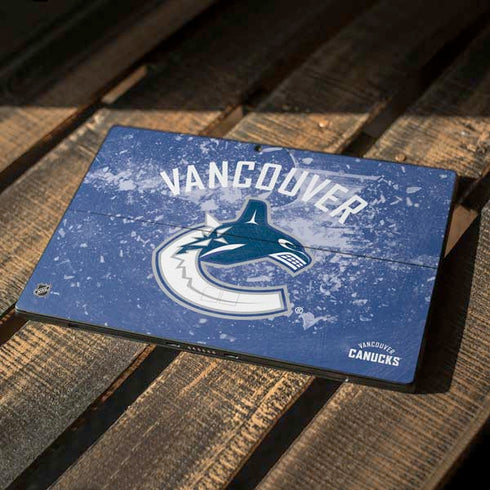 NHL Vancouver Canucks Frozen Surface Pro 7 Skin