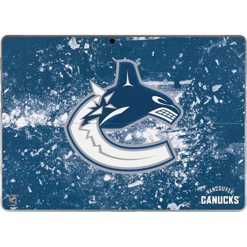 NHL Vancouver Canucks Frozen Surface Pro 9 Skin