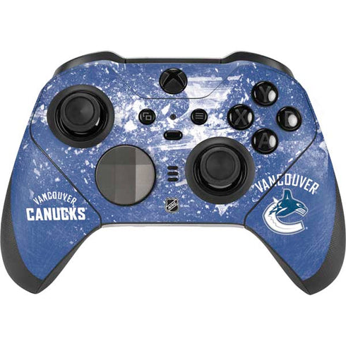 NHL Vancouver Canucks Frozen Xbox Elite Wireless Controller Series 2 Skin