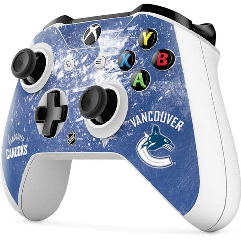 NHL Vancouver Canucks Frozen Xbox One S Controller Skin