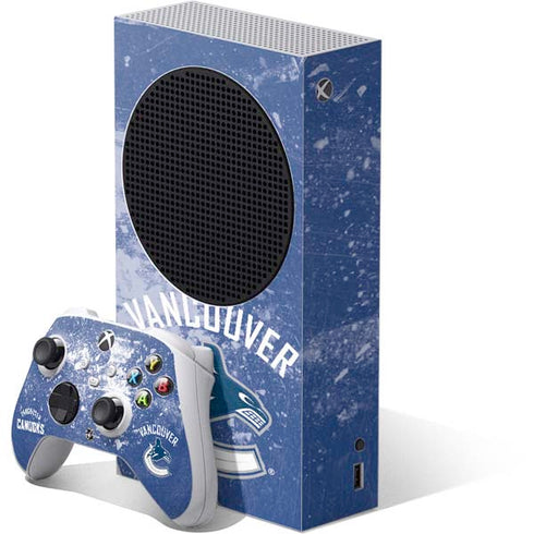 NHL Vancouver Canucks Frozen Xbox Series S Bundle Skin